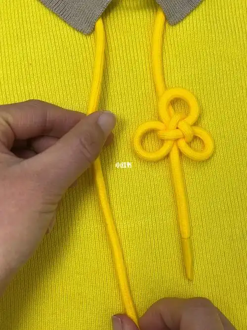 卫衣绳子花样打结  #感谢小红书