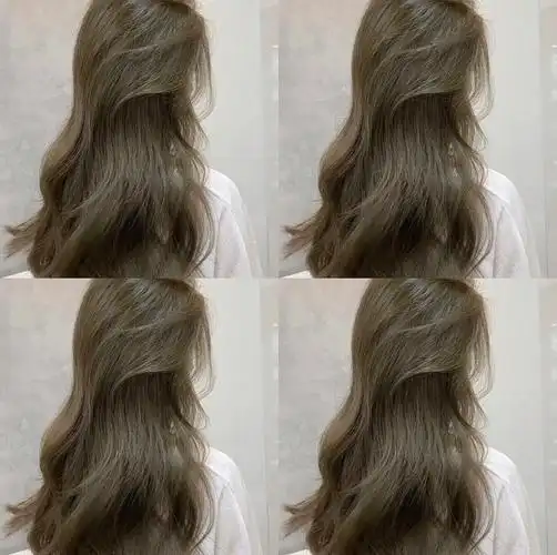 今年超级显白的发色青棕色