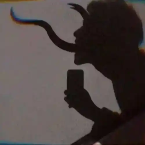 精选微信头像暗色系列黑色系列微信头像恶魔与天使只在一念之间