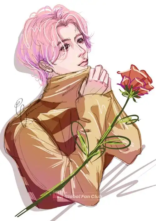 展开@蔡徐坤手绘03@www白水www文案03@一坨梨吱#蔡徐坤behind the