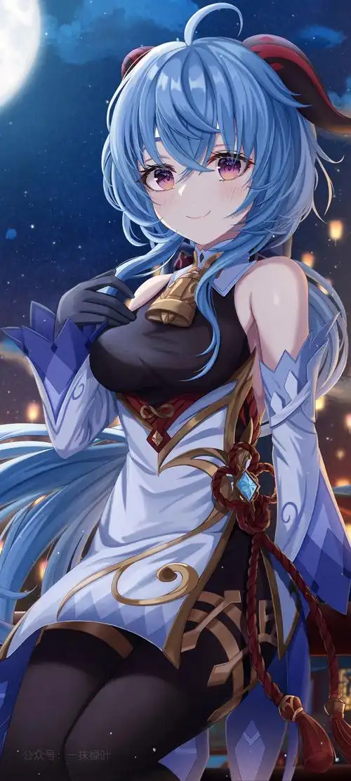 仙气蓝色系女生壁纸