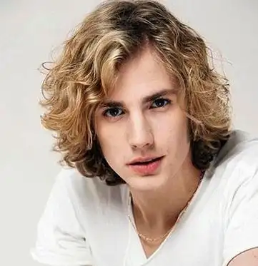 欧美长头发男影星发型,中长发图片,发型图片