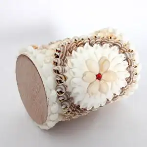 1  贝壳海螺手工艺品小夜灯儿童床头小夜灯diy幼儿园手工制作材涟包