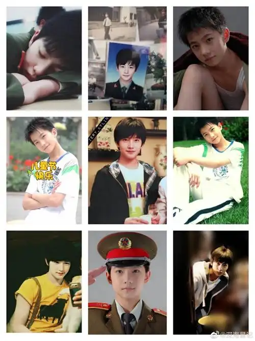 杨洋真是从小好看到大