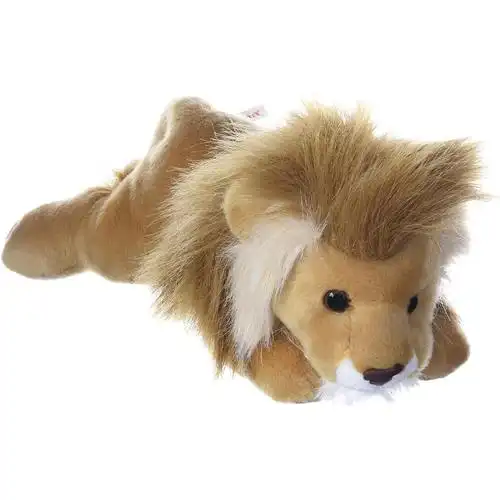 可爱趴姿小狮子毛绒玩具跨境小狮子玩偶公仔护腕神器儿童生日礼物