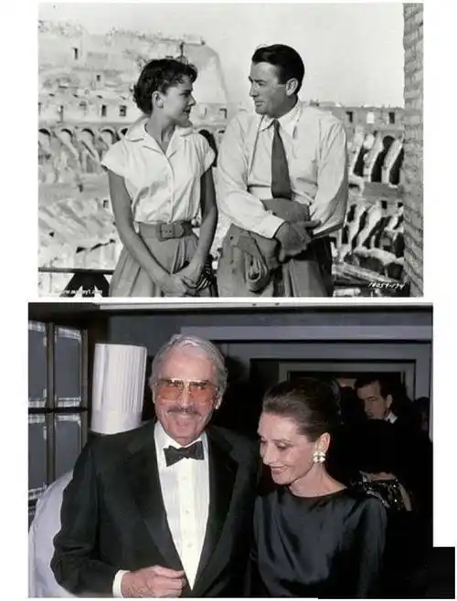 《罗马假日》的背后:派克想跟妻子离婚,可他并没有喜欢上赫本