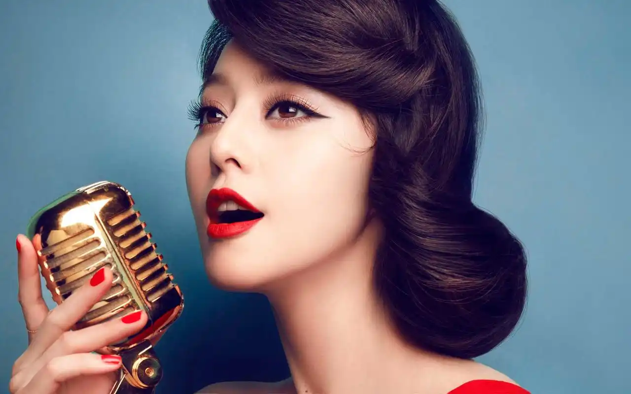 宅男女神性感女星范冰冰唯美简约写真桌面壁纸(二)