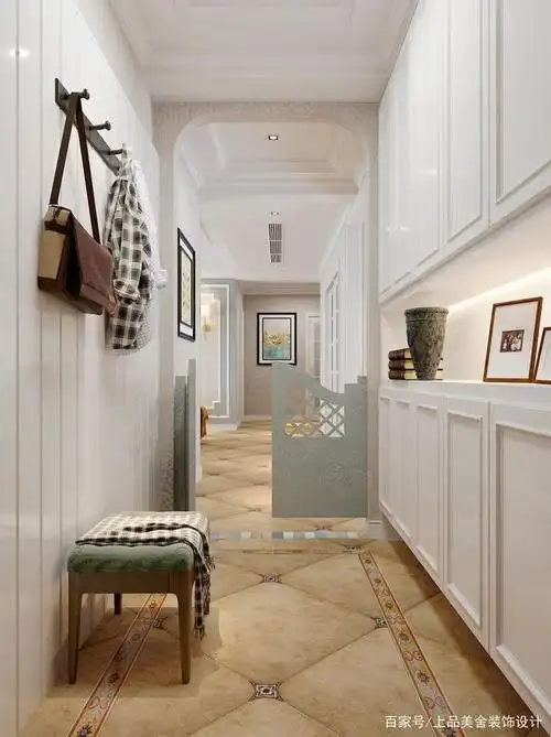 有条件做独立玄关,对于这个户型来说也算是最大的亮点  .