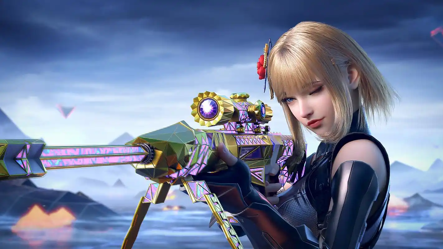 动漫女神|cf穿越火线高清壁纸:heartshot电竞女子战队由五位青春少女