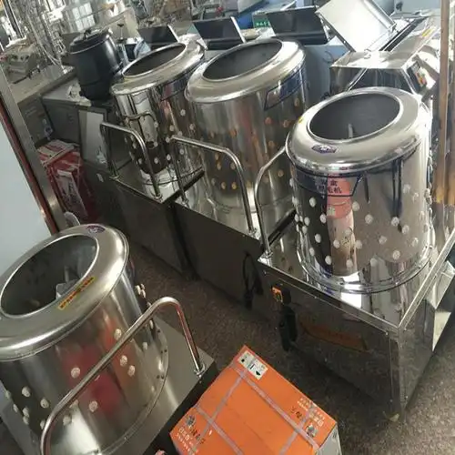 鼎德脱鸡毛机器 鸡鸭鹅浸烫脱毛一体化设备 大型流水线设计安装