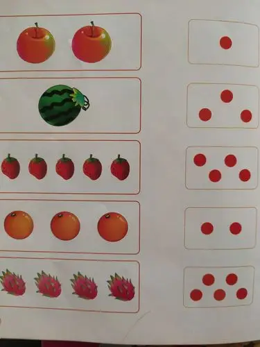 《观察图片》 活动目标:通过幼儿对图片的观察,找到跟图片相同的点数