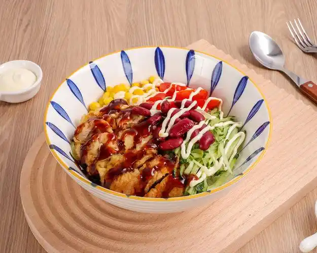 蜜汁脆皮鸡排饭,外酥里嫩,超美味!的做法