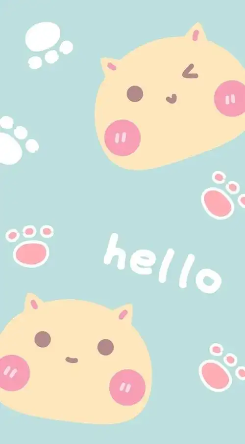 可爱的小猫咪手机屏保,太可爱了这谁顶着住啊