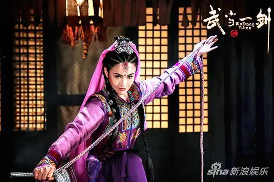武当一剑林伊婷杀青一代侠女西门燕即将登场
