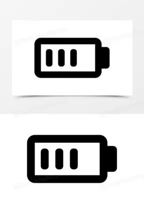 手机电池状态界面符号图标