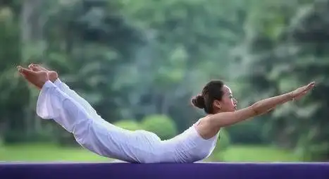 所谓飞燕式,就是模拟燕子飞行的姿势.