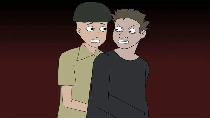 美国911电话报警事件大学派对惨案蛋泥动画