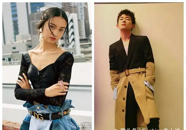 易烊千玺携手木村光希,登时尚杂志六月刊封面,帅气有型a到爆!