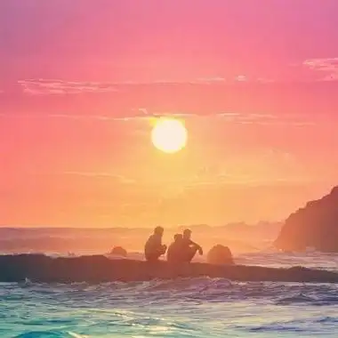 落日云霞做头像寓意 头像图片大全 -【爱个性】