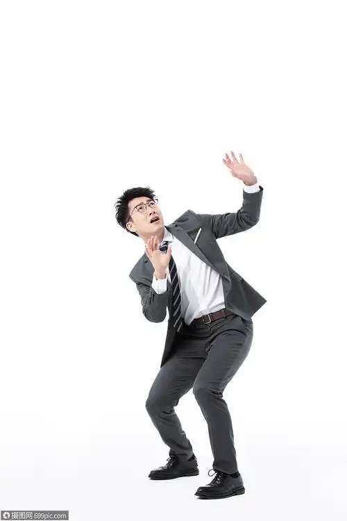 商务男性背负巨大的压力