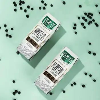 豆本豆黑豆奶250ml12盒学生奶早餐奶礼盒装饮品有机豆奶250ml10瓶