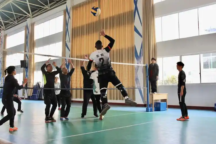 精彩的扣杀,帅气的拦网,灵活的接球,奋力的出击.小小的气排球在