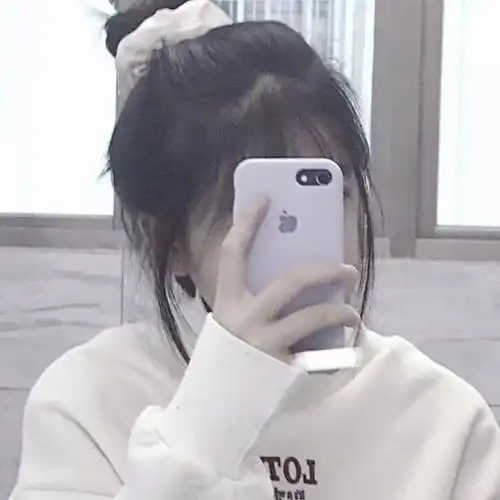 女生手机挡脸头像吖157516