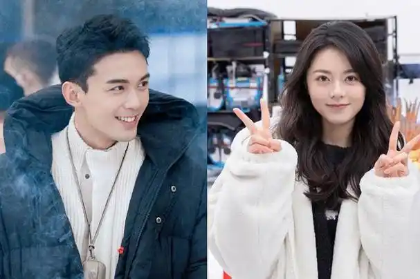 吴磊赵今麦新剧《在暴雪时分》释出新海报,网友:cp感爆棚