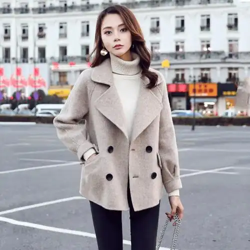 女士短款外套春秋图片