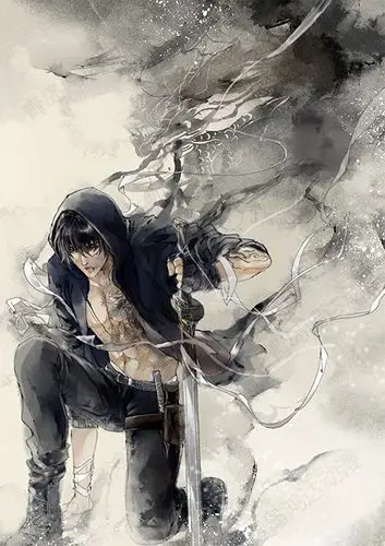 盗墓笔记记挂画吴邪张起小哥动漫周边壁纸海报定制动漫挂件