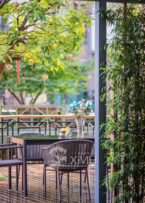 恬静的时光花园——当英式建筑邂逅新中式庭院