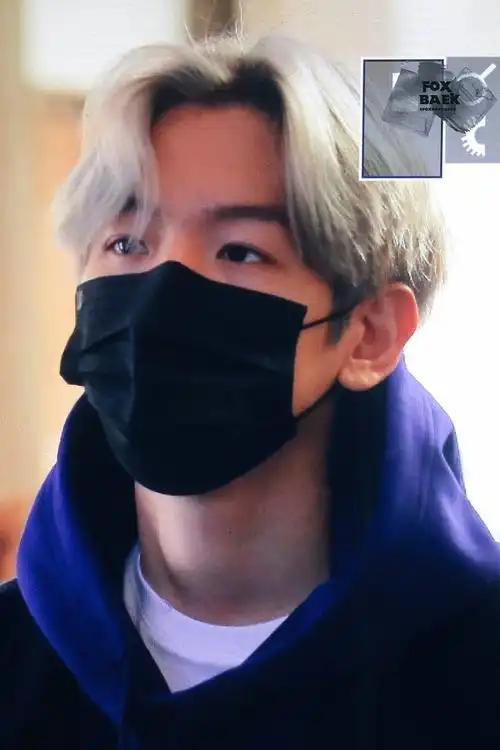 【图楼】边伯贤口罩素材02