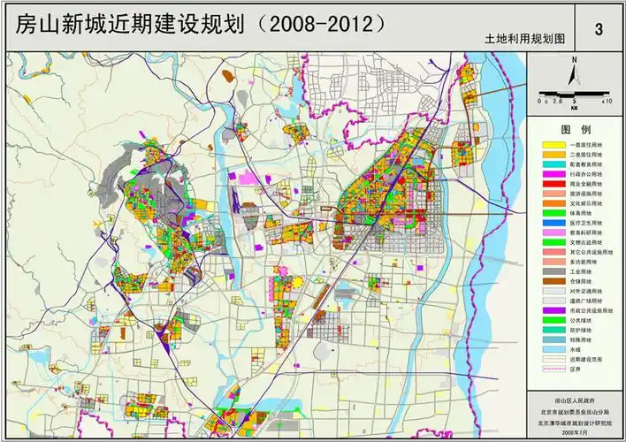 北京市房山新城近期建设规划(2008-2012)