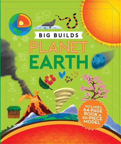 大模型 地球 互动手工书 英文原版 big builds: planet earth