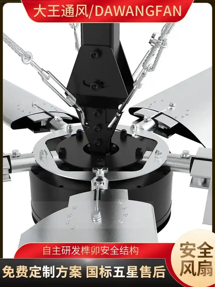 厂房工业吊扇,联系电话:18118866020低噪音:大风扇 - 抖音