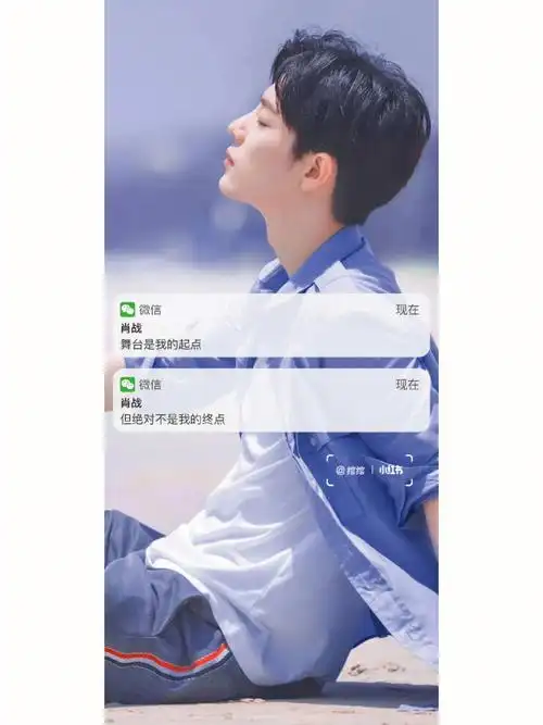 肖战语录壁纸你能做到的我一样可以