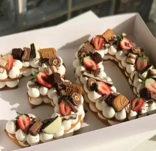 很有创意的生日蛋糕 ,都舍不得吃了. #美食