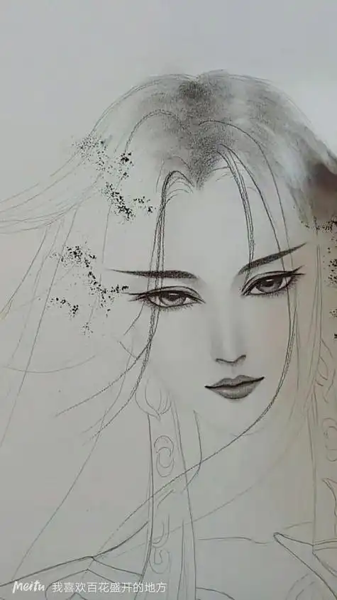 少女简笔画古装少女简笔画古装简单