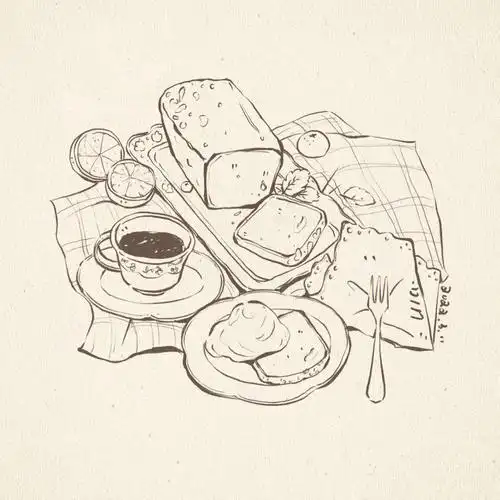 小物件线稿练习01速写