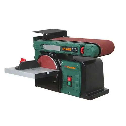 砂盘砂带机木工打磨机工业级抛光机金属拉丝机小型台式砂纸磨刀机-搜