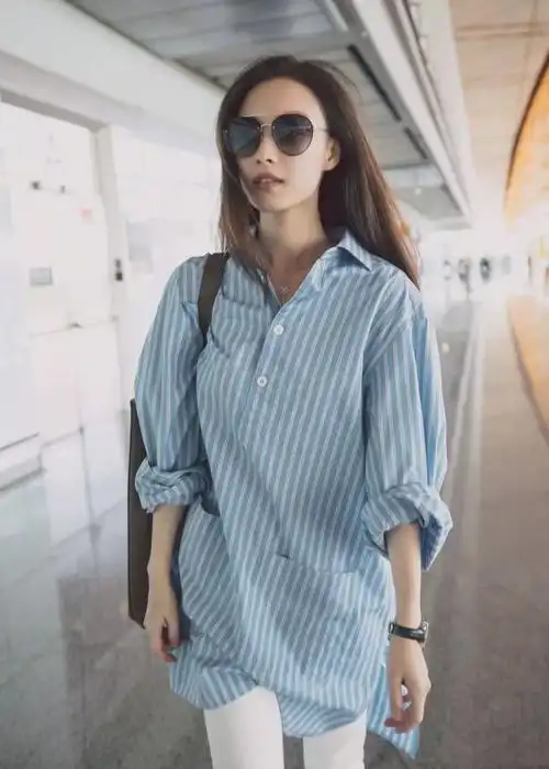 倪妮街拍又双叒叕上热搜了但她更吸引我注意的是这一点