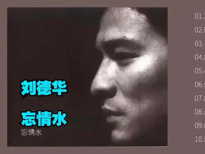 刘德华1994年专辑《忘情水》