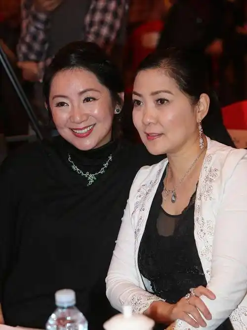 原创60沈丹萍时尚犹存穿礼服也把身材遮好保守穿搭不影响气质