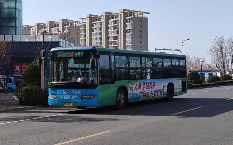 【23年仍在运营的国三柴油车】龙口公交海格klq6128ge3运行记录