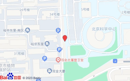 (北京)中国科技馆停车场电子地图