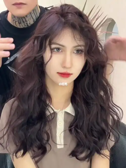 广州发型 羊毛卷 法式卷 蓬松卷发 颅顶增高烫99长发烫这个卷度真的