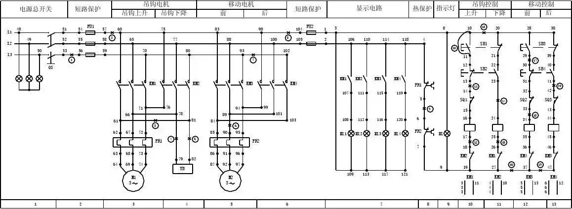 《电气控制综合应用》中机床电气原理图