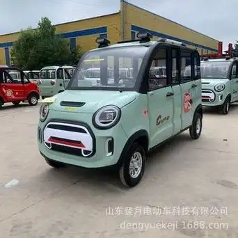 电动四轮家用接送孩子老年代步车 四门四座女士电动轿车-阿里巴巴