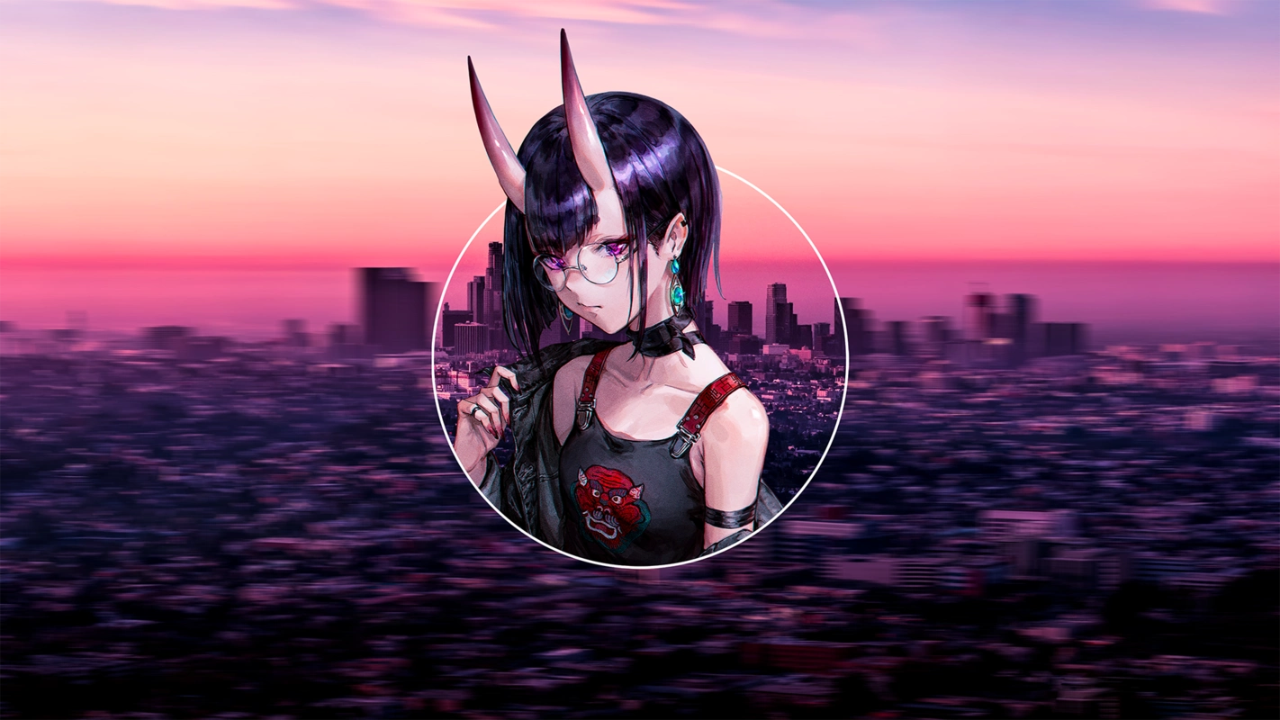 动漫插画二次元图片桌面壁纸