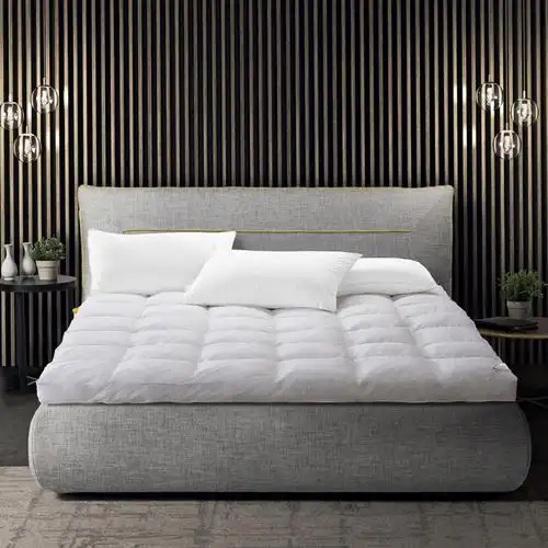 酒店白鹅毛保护垫五星级酒店床垫褥子加厚8cm保暖希尔顿酒店款壹德壹